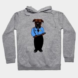 Funny Cop Dog Police Gift Hoodie